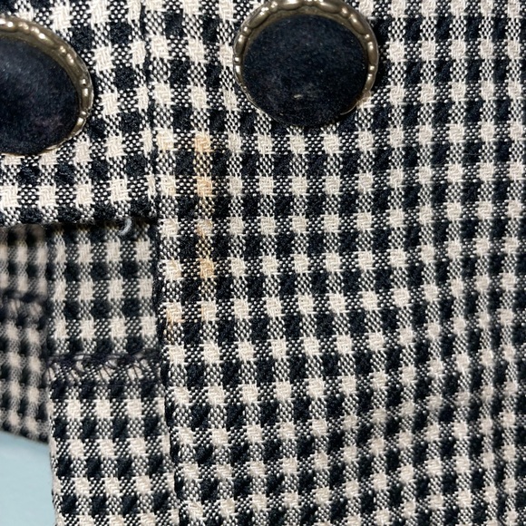 Vintage Jeffrey and Dara Houndstooth Jacket - Picture 10 of 11